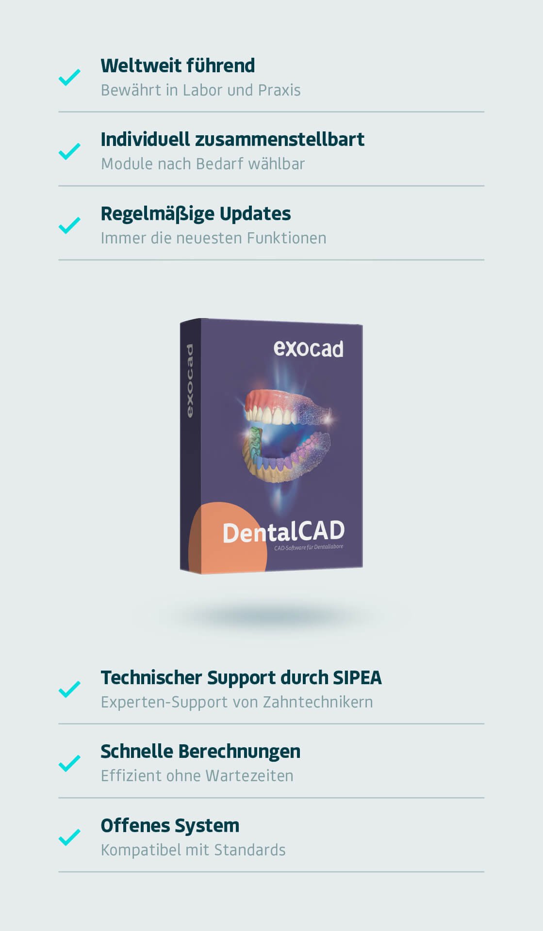 Technische Highlights Exocad