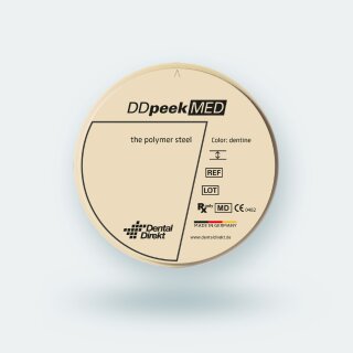 Dental Direkt DD peek MED PEEK Ronde | The Polymer Steel