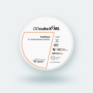 Dental Direkt DD cubeX&sup2;&reg; ML Zirkon Ronde | A4 | 22 mm